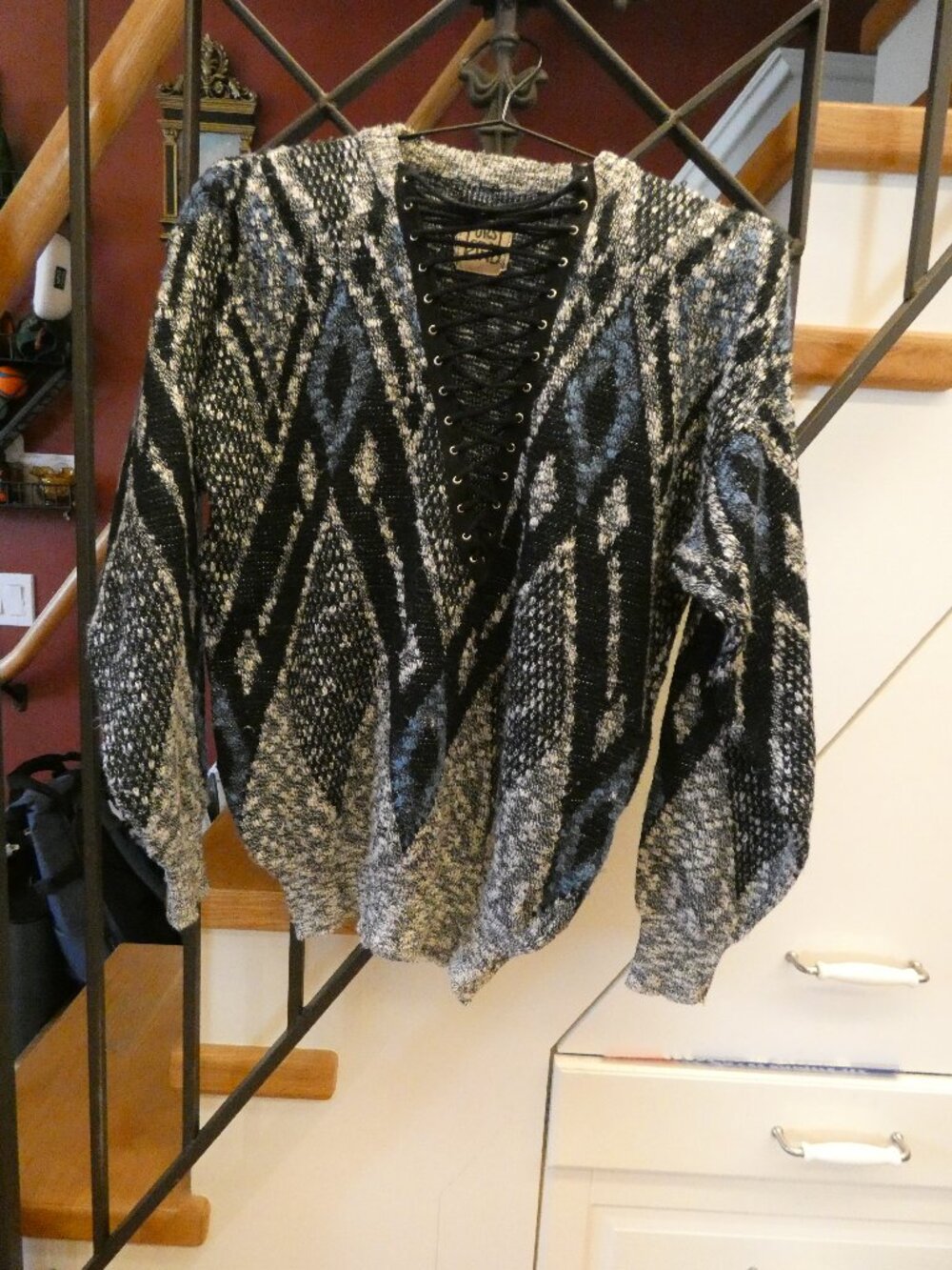 Upcycled Vintage Furst Of A Kind Sweater